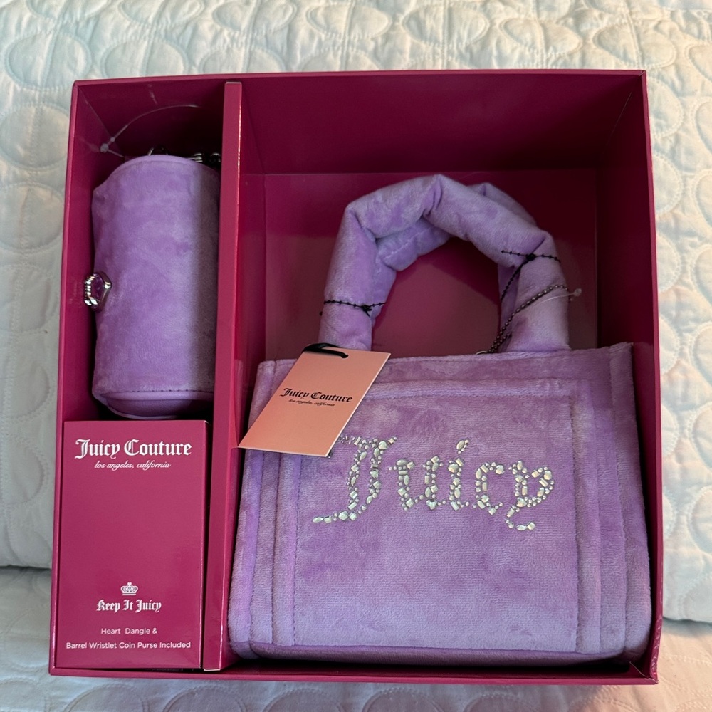 Juicy Couture Handbag Set NWT